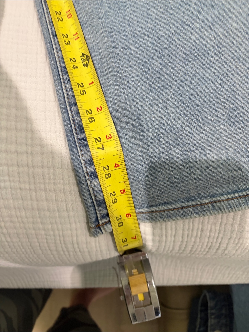 Frame Denim Light Blue Flare Jeans La slim palazzo - Picture 6 of 7
